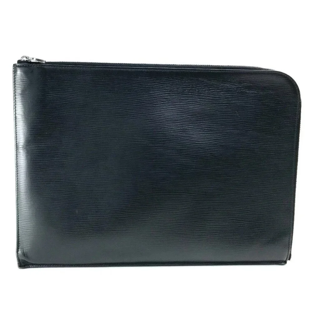 LOUIS VUITTON M64153 Epi Pochette Jules GM NM Clutch bag Hand Bag Leather Black